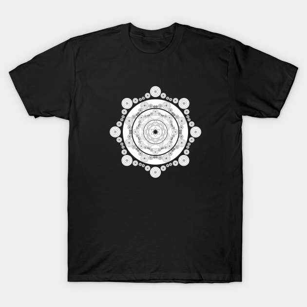 Yoga Symbol T-Shirt by Flamingo Design